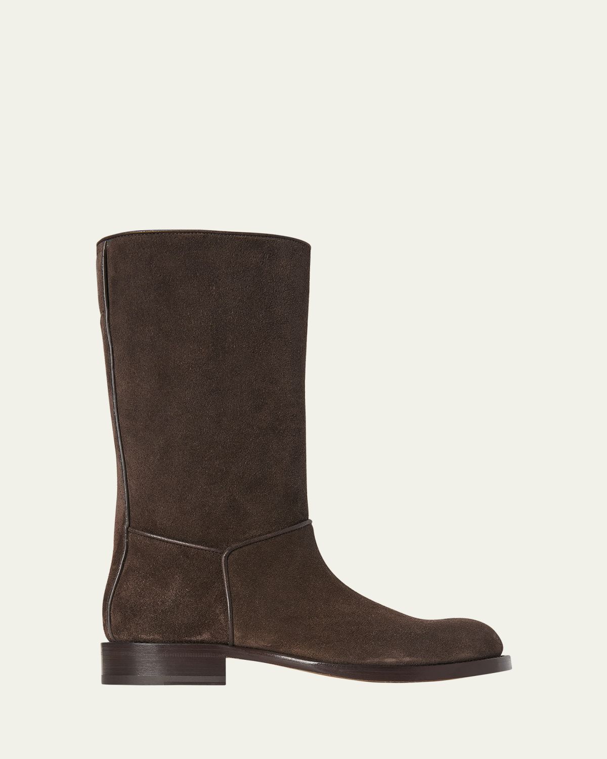 THE ROW Nobilis Suede Riding Boots