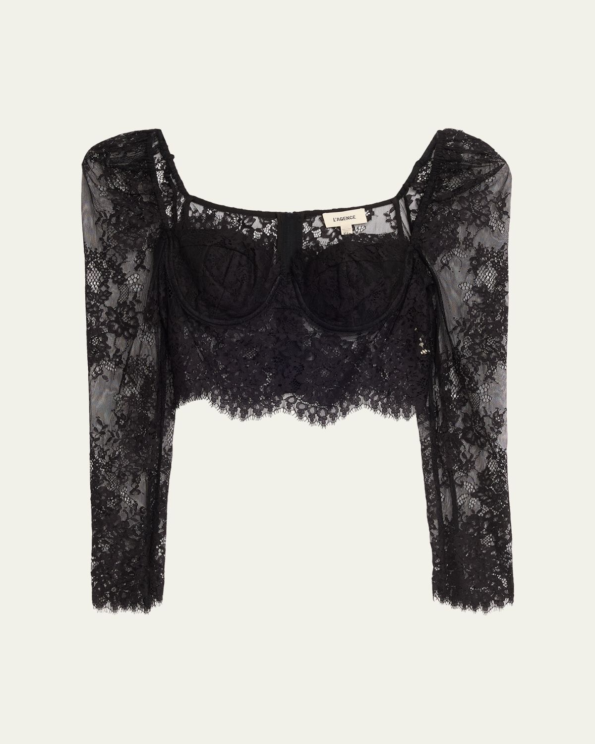 L'Agence Lori Lace Bustier Top