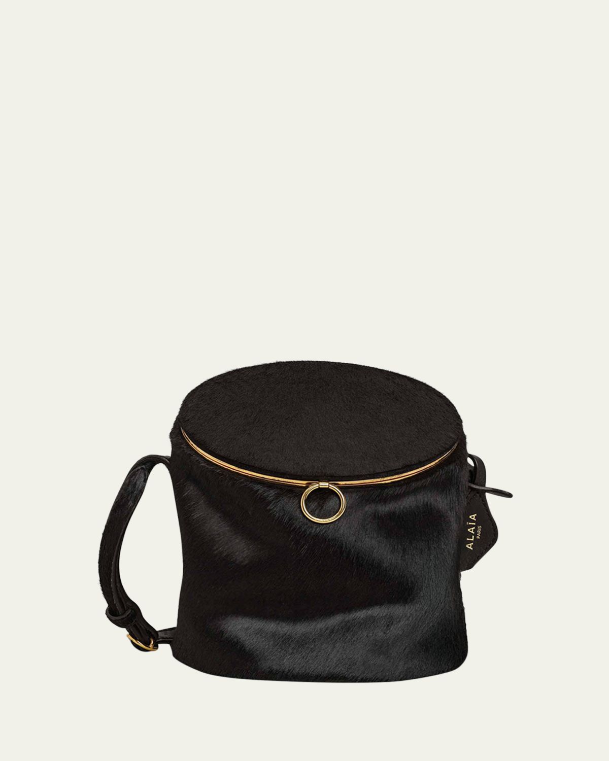 ALAIA La Canette Shoulder Bag in Calf Hair
