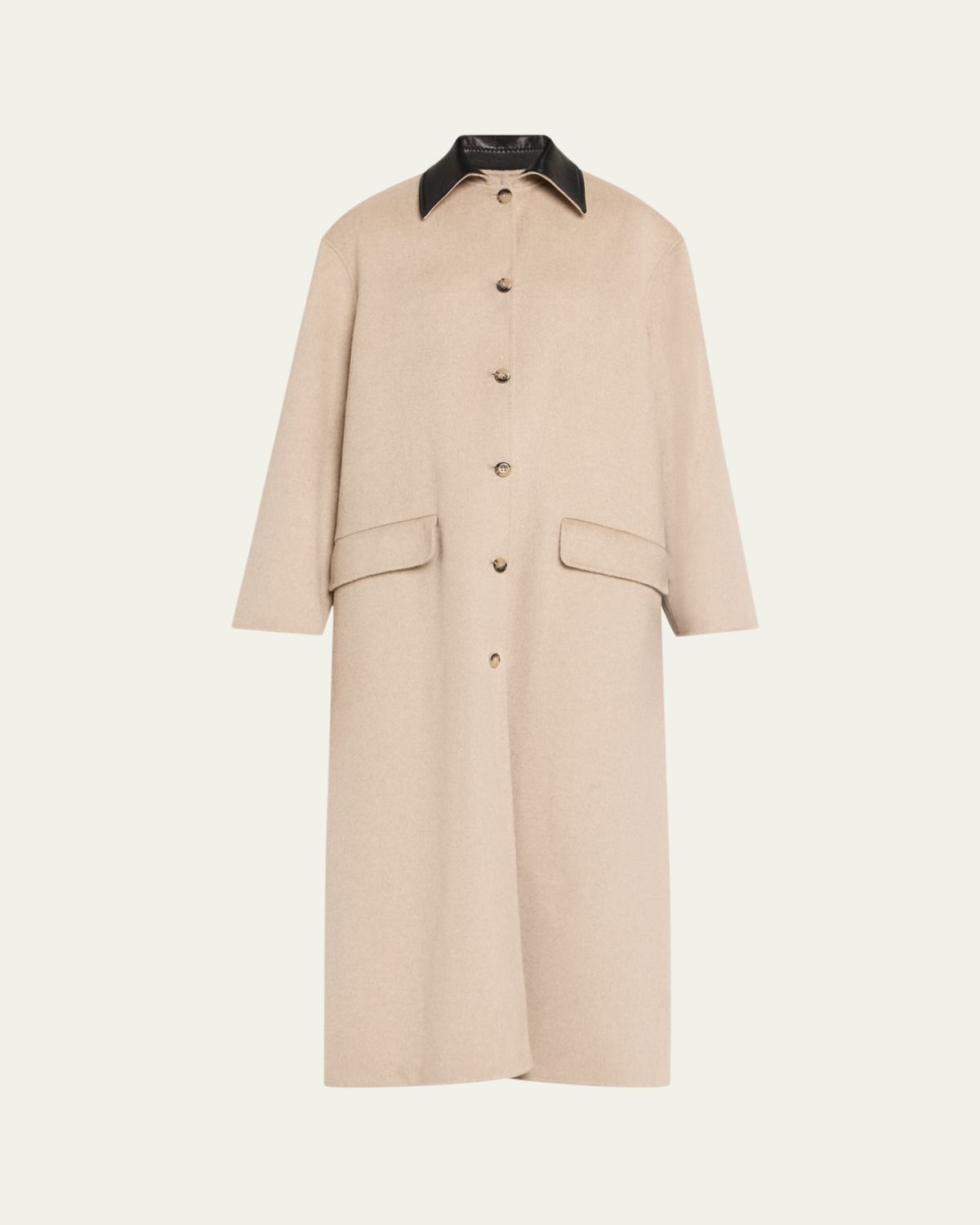 Nanushka Rowina Double Wool Coat