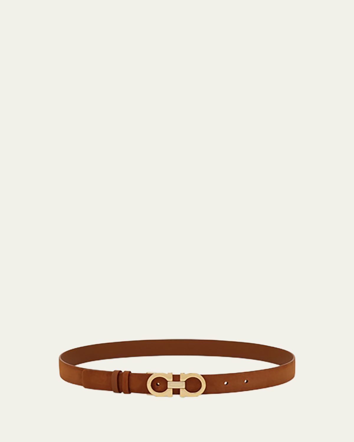 Ferragamo Donna Suede Double Gancini Belt | Thumbnail 5 Ferragamo Donna Suede Double Gancini Belt | Thumbnail 5