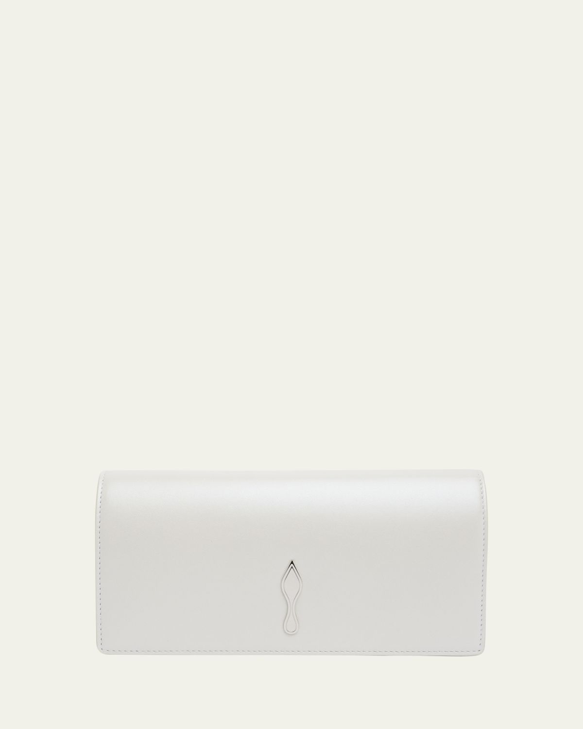 Christian Louboutin Bettina Clutch Bag in Pearly Leather