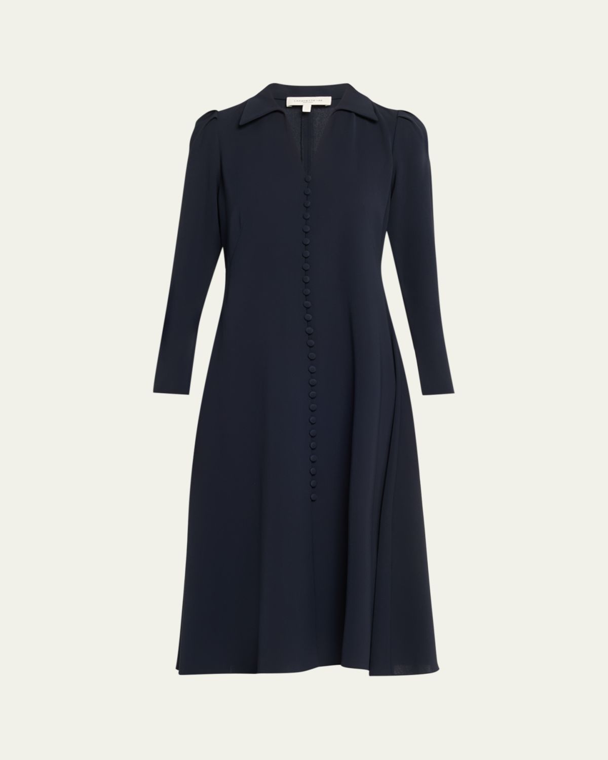 Lafayette 148 New York x The Morning Show Finesse Crepe Midi Dress