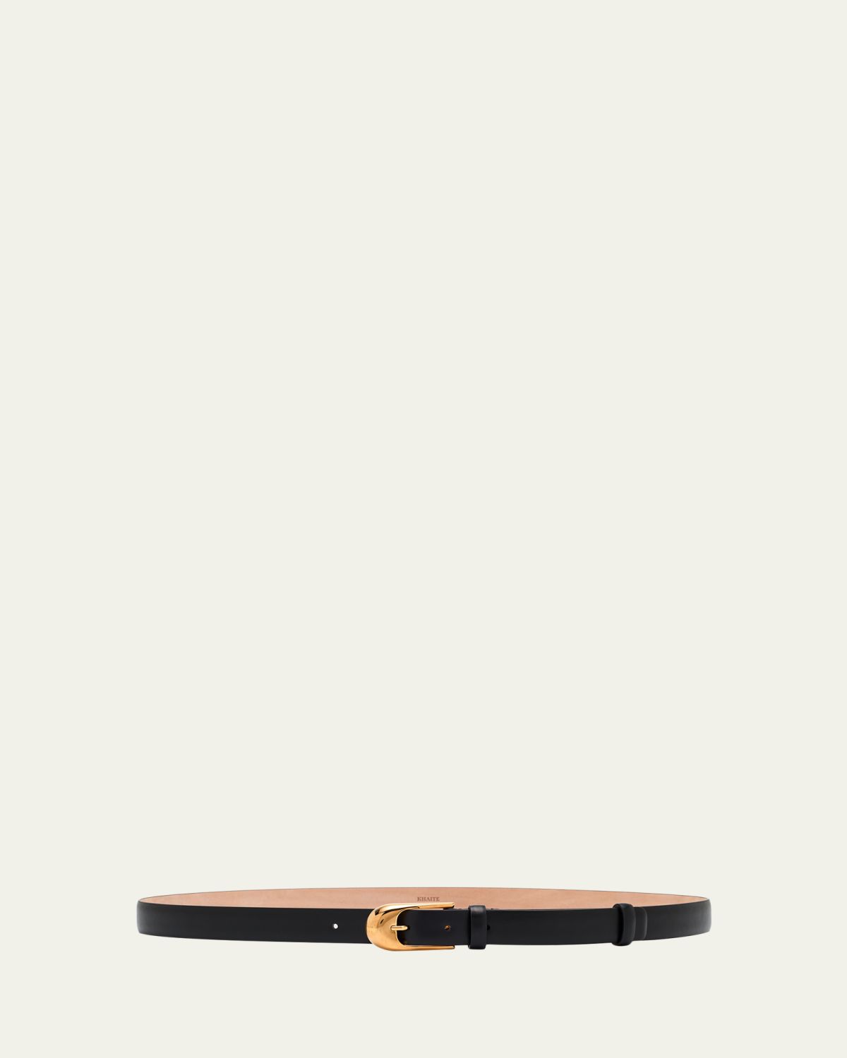 Khaite Dome Leather Belt