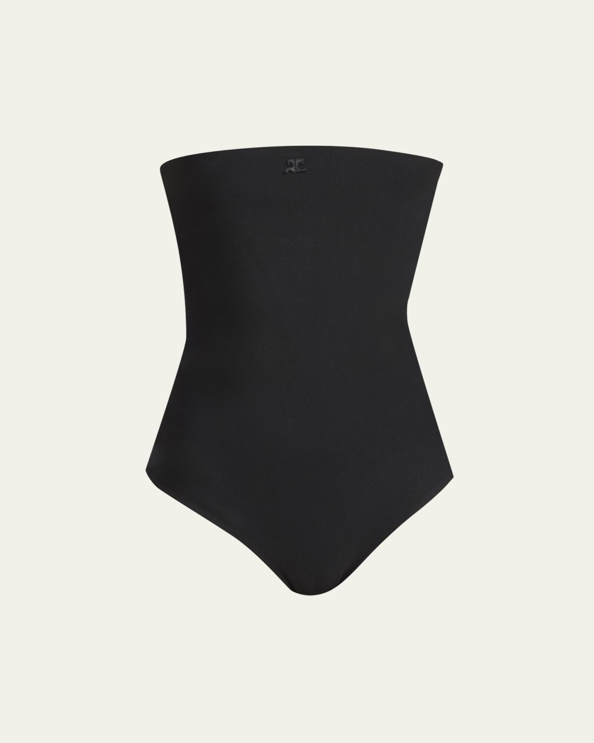 Courreges Strapless Bustier Bodysuit