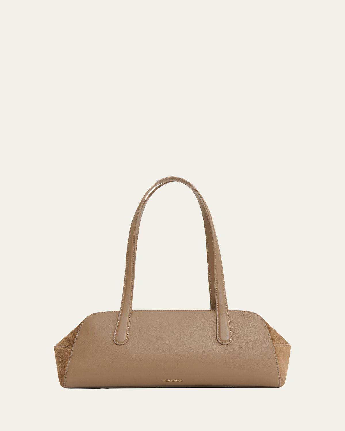 Mansur Gavriel Helios Leather & Suede East-West Shoulder Bag | Thumbnail 3 Mansur Gavriel Helios Leather & Suede East-West Shoulder Bag | Thumbnail 3