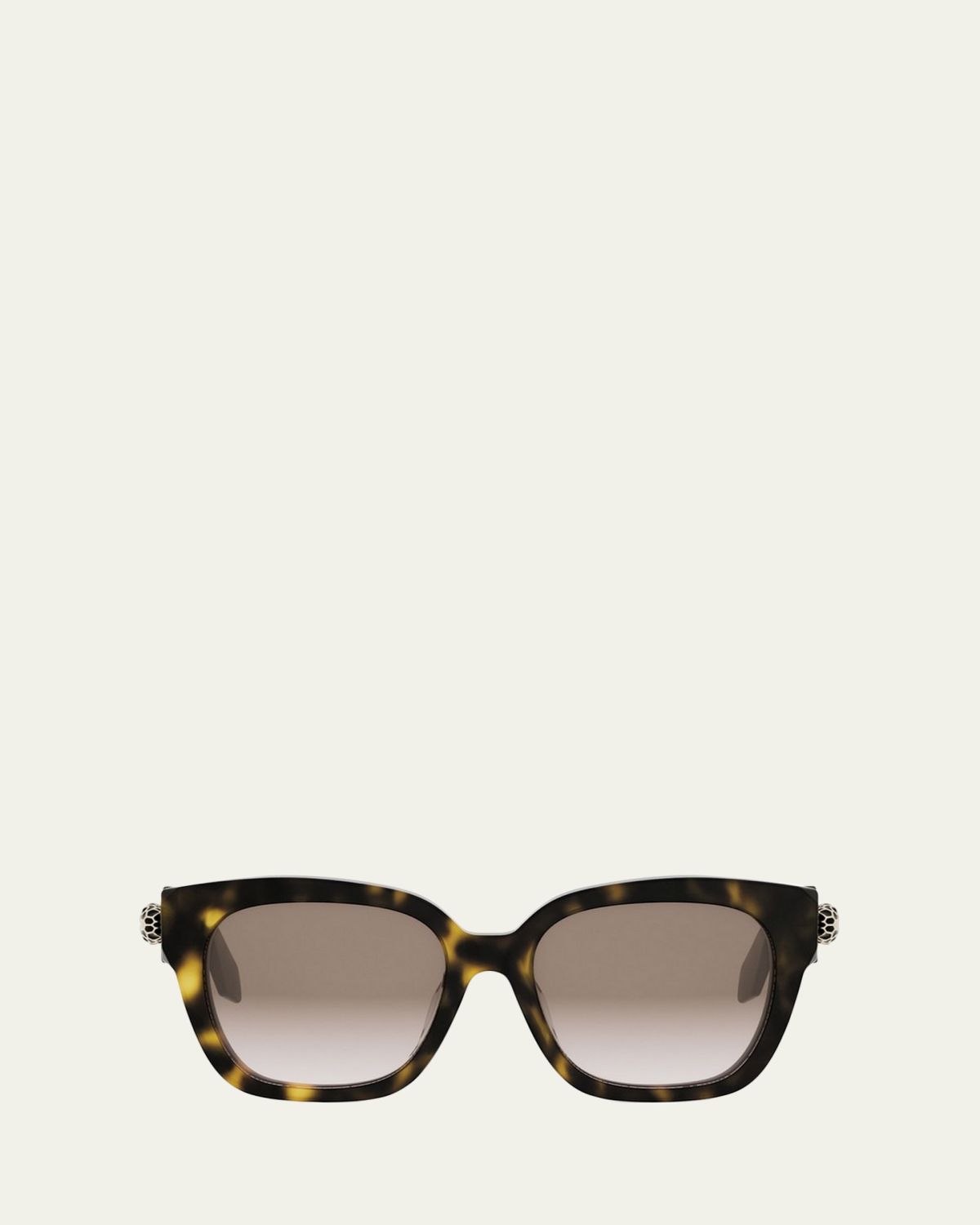 BVLGARI Serpenti Forever 55mm Acetate Butterfly Sunglasses