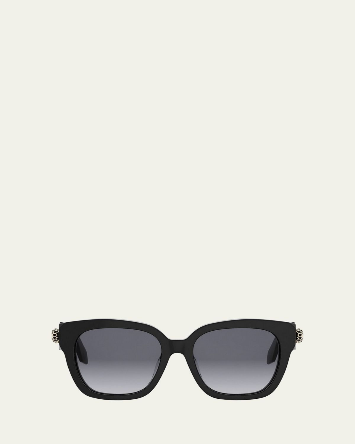 BVLGARI Serpenti Forever 55mm Acetate Butterfly Sunglasses