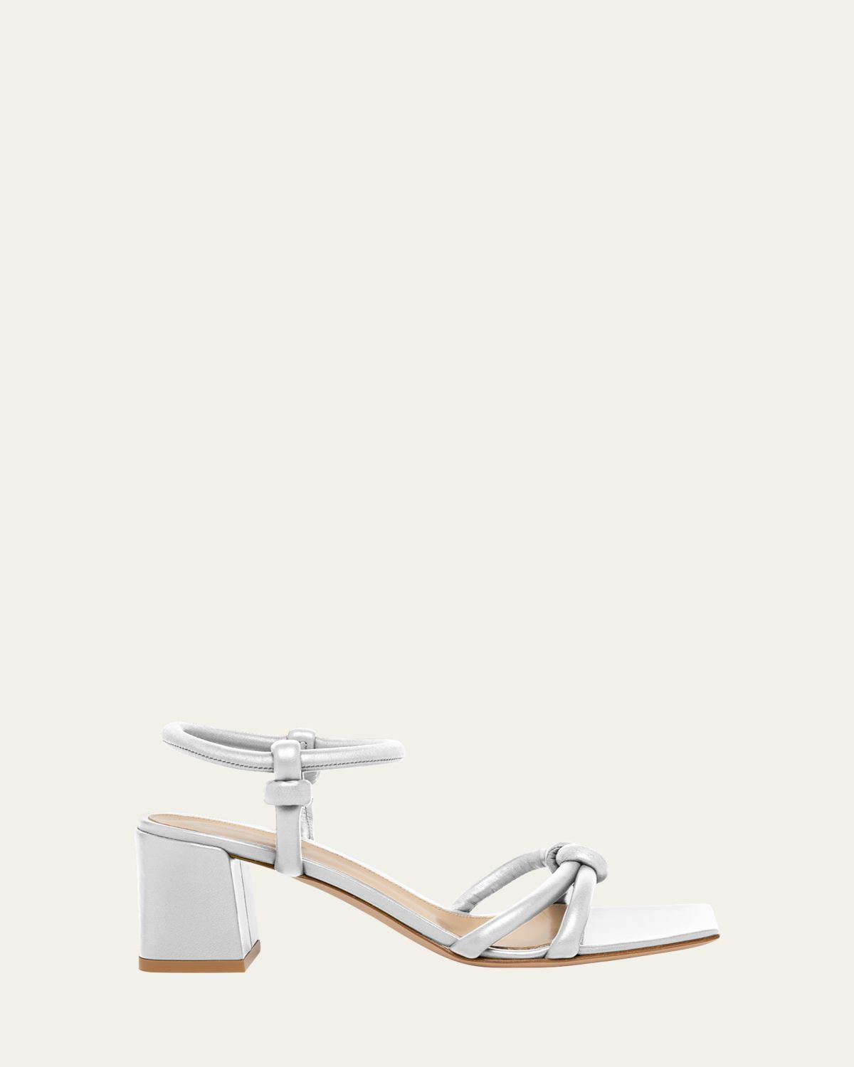 Gianvito Rossi Leather Knot Ankle-Strap Sandals | Thumbnail 6 Gianvito Rossi Leather Knot Ankle-Strap Sandals | Thumbnail 6