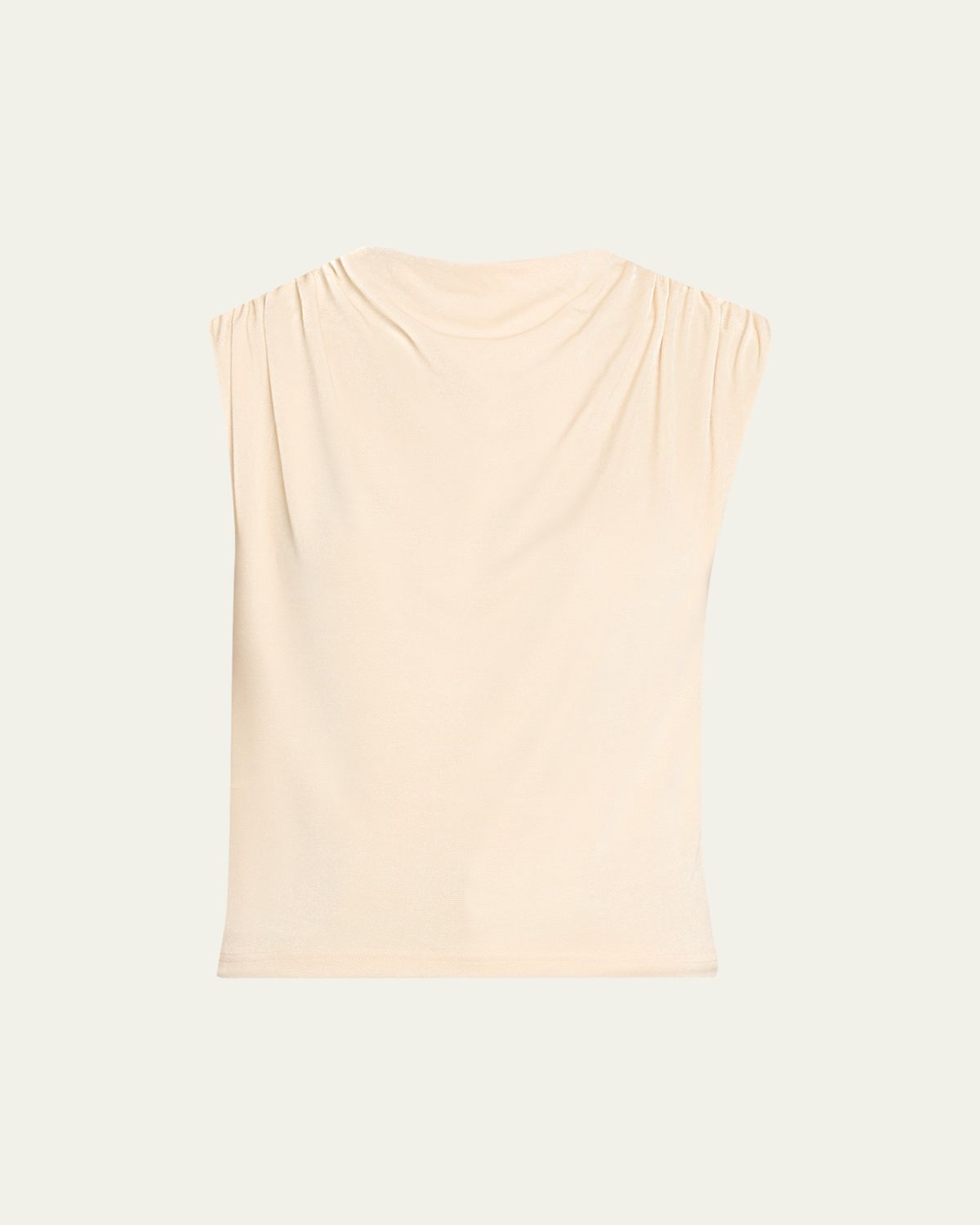 Anna Quan Emi Draped Jersey Top