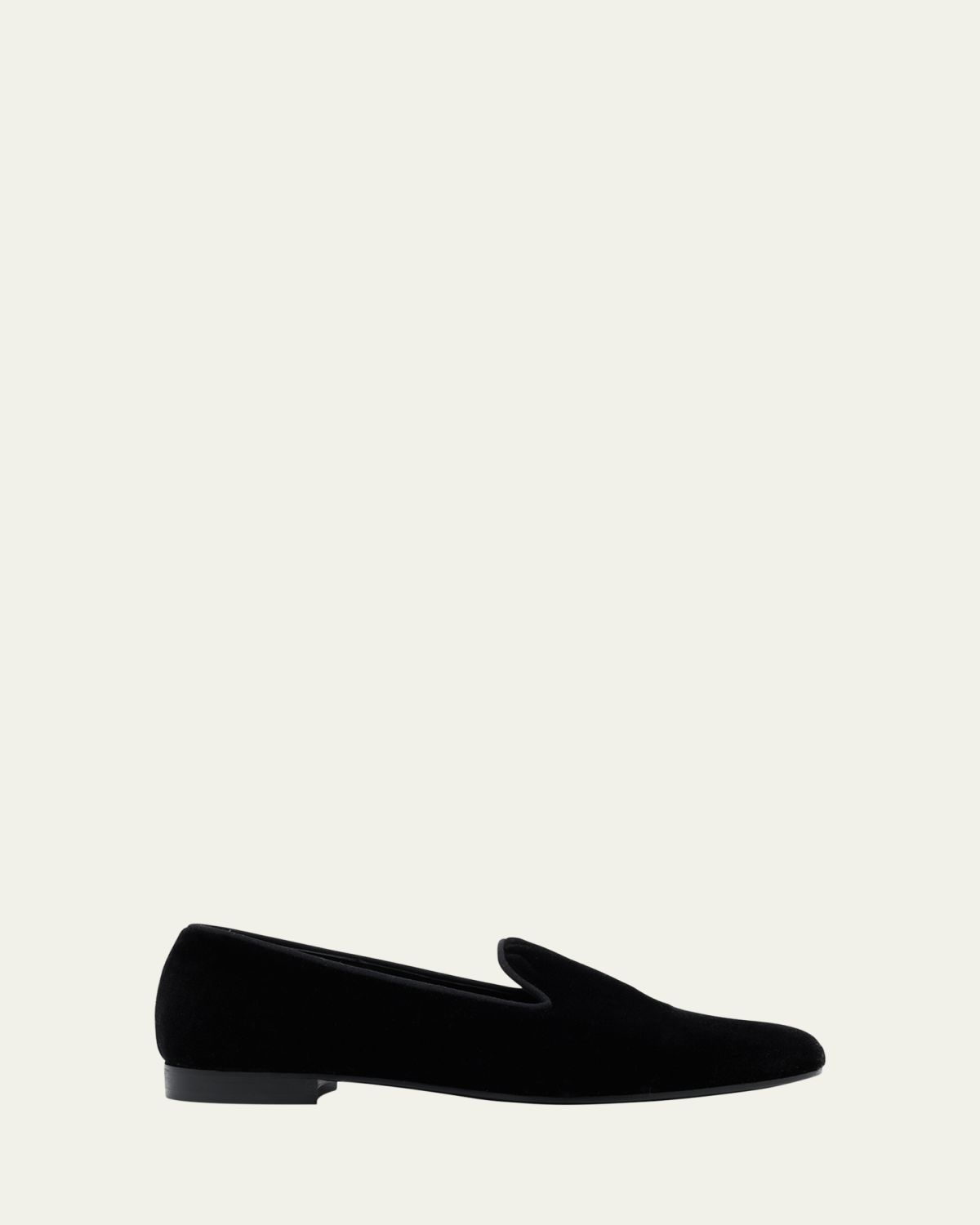 Toteme Velvet Loafers