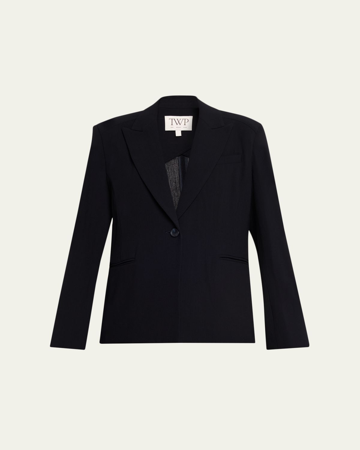 TWP Single-Breasted Boy Blazer Jacket