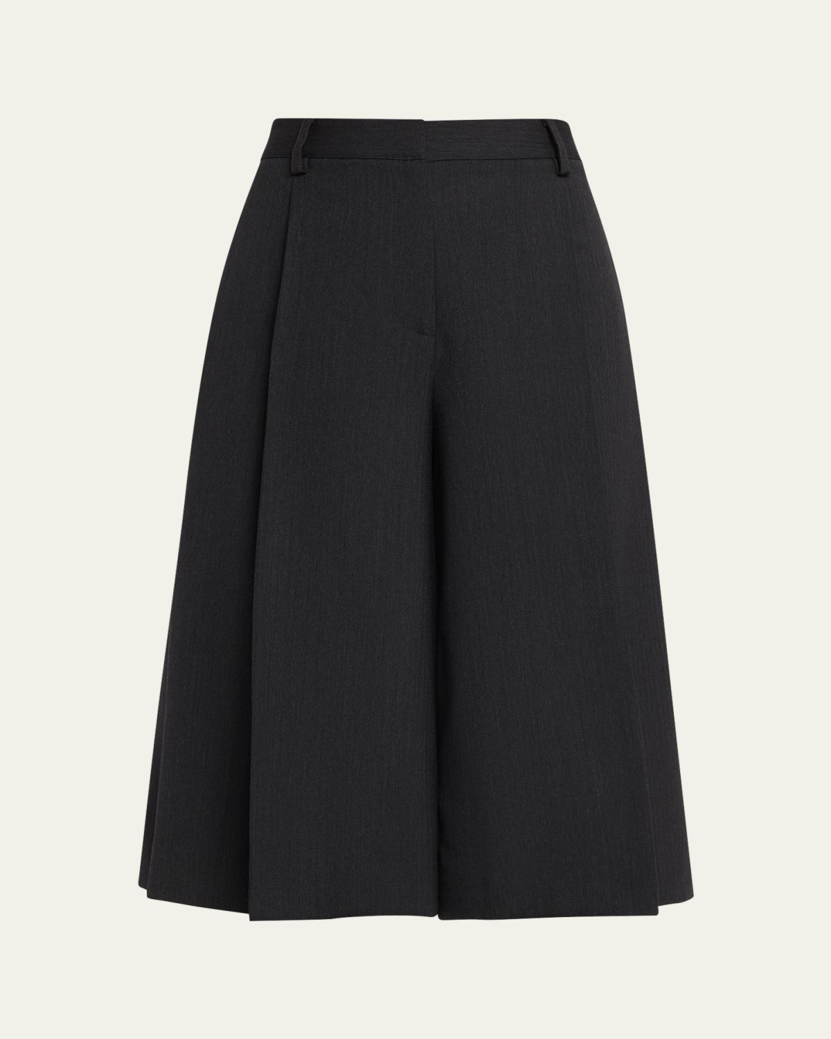 TWP Steffens Shorts in Micro Herringbone Suiting