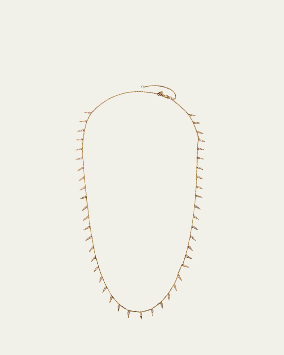 Sydney Evan 14K Gold & Diamond Large Fringe Necklace