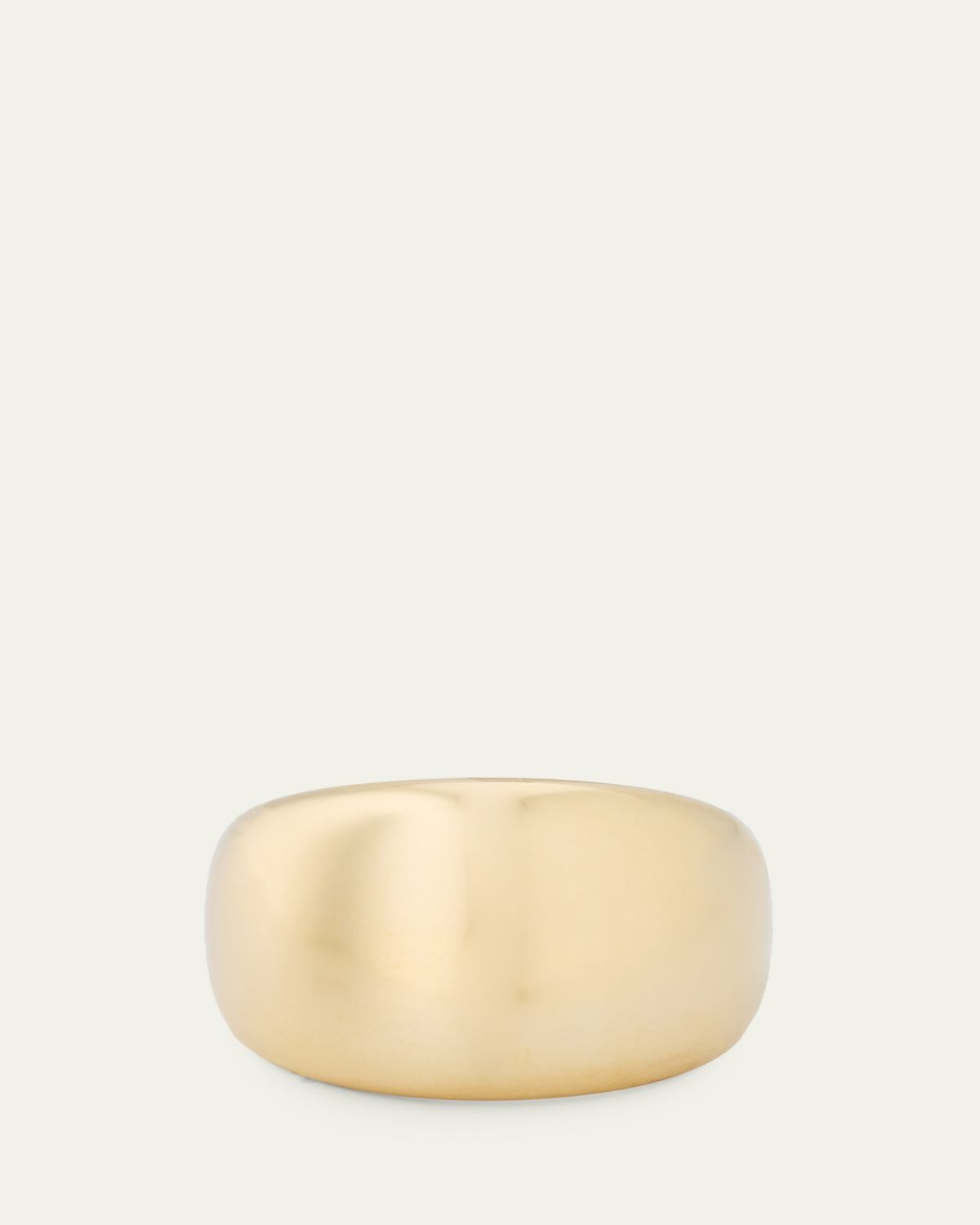 LANA Curved Bubble Hollow Ring