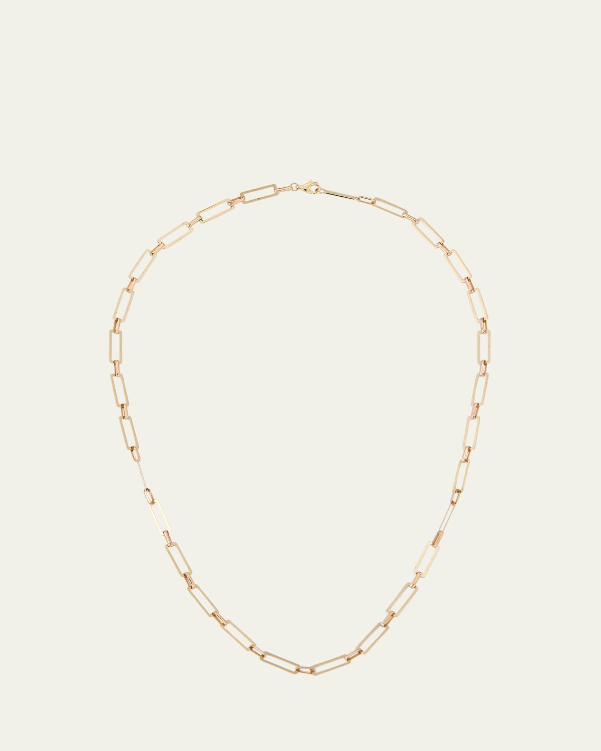 LANA 14K Paperclip Chain Necklace