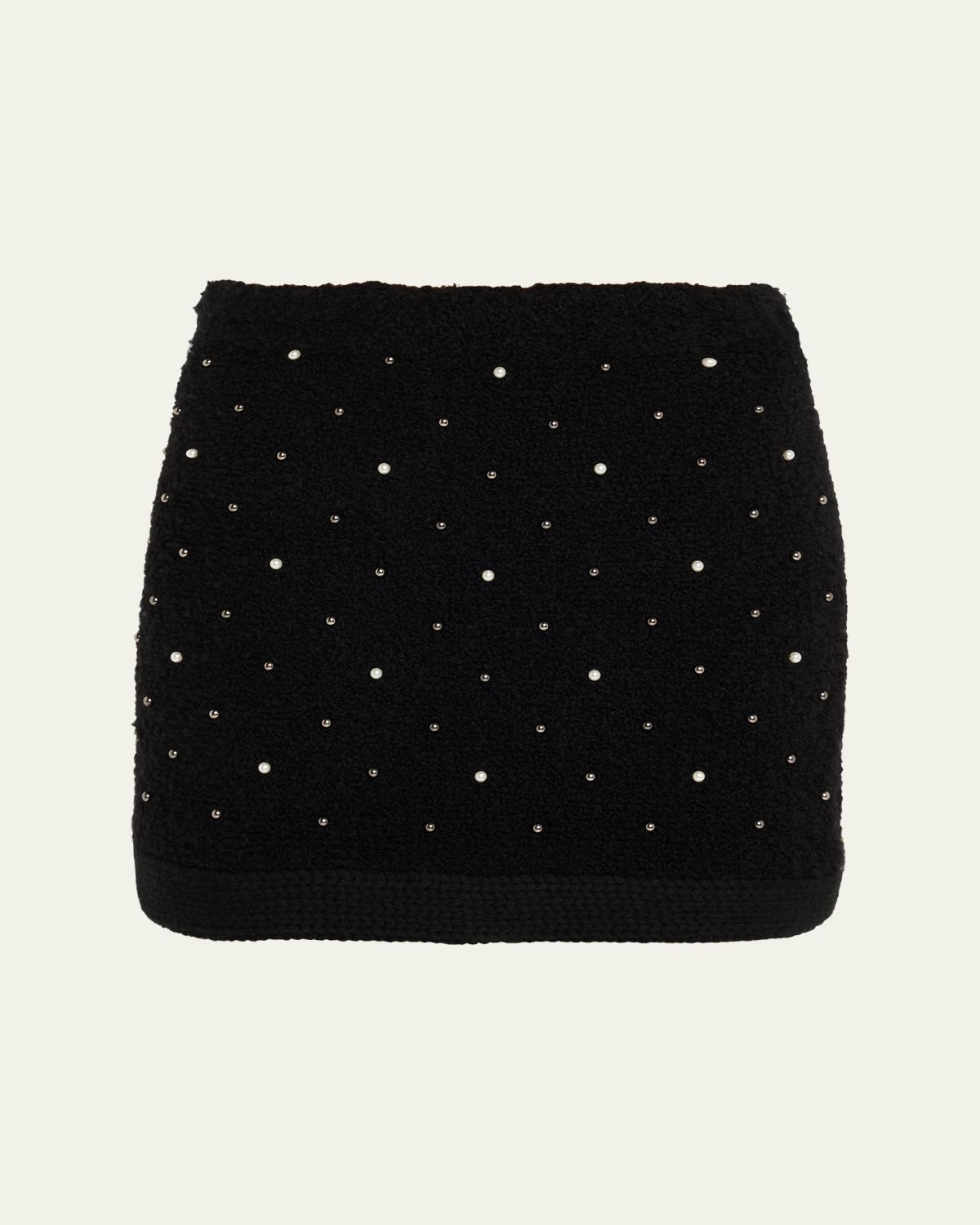 FRAME The Embellished Mini Skirt