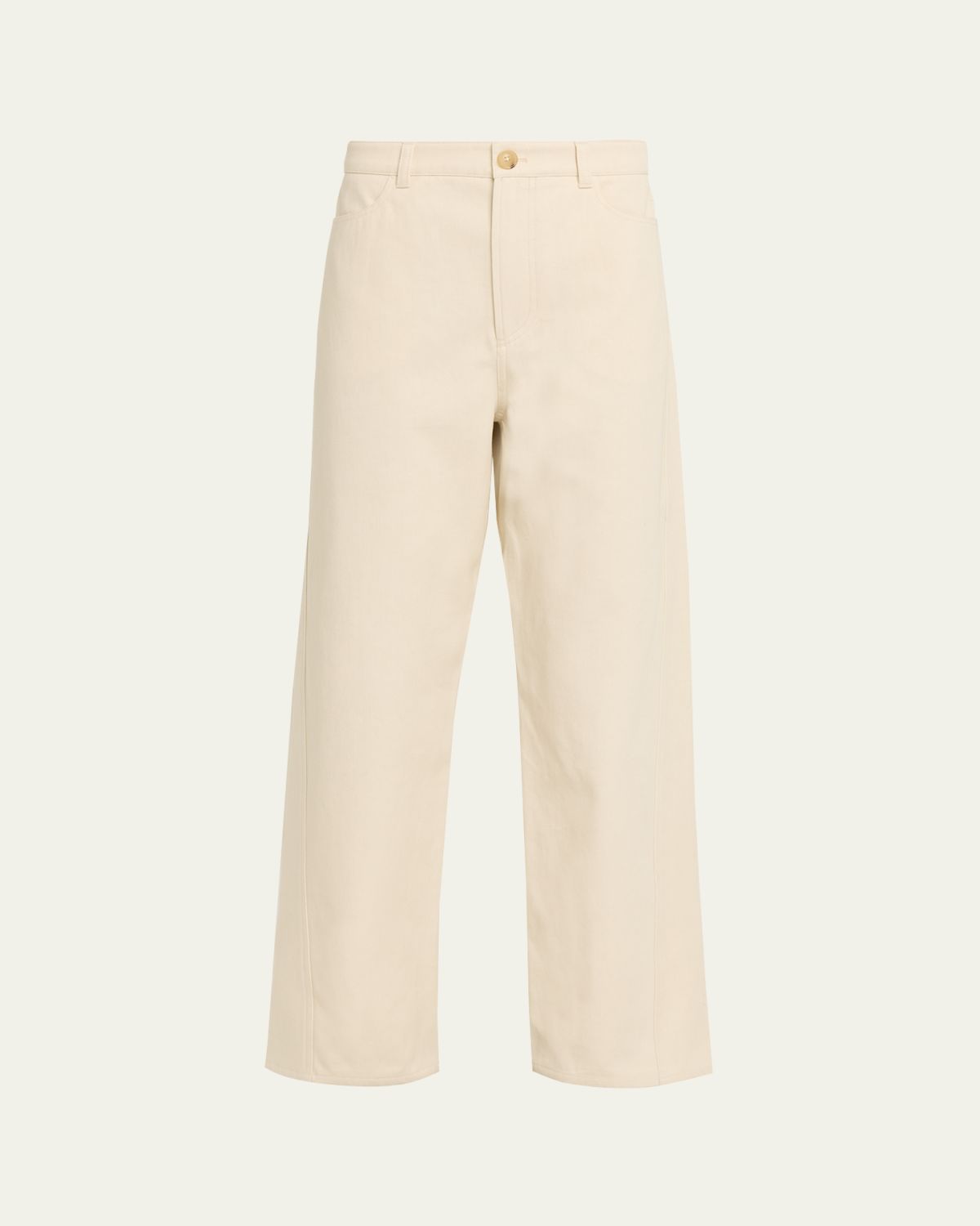 Toteme Relaxed Twisted Cotton Trousers