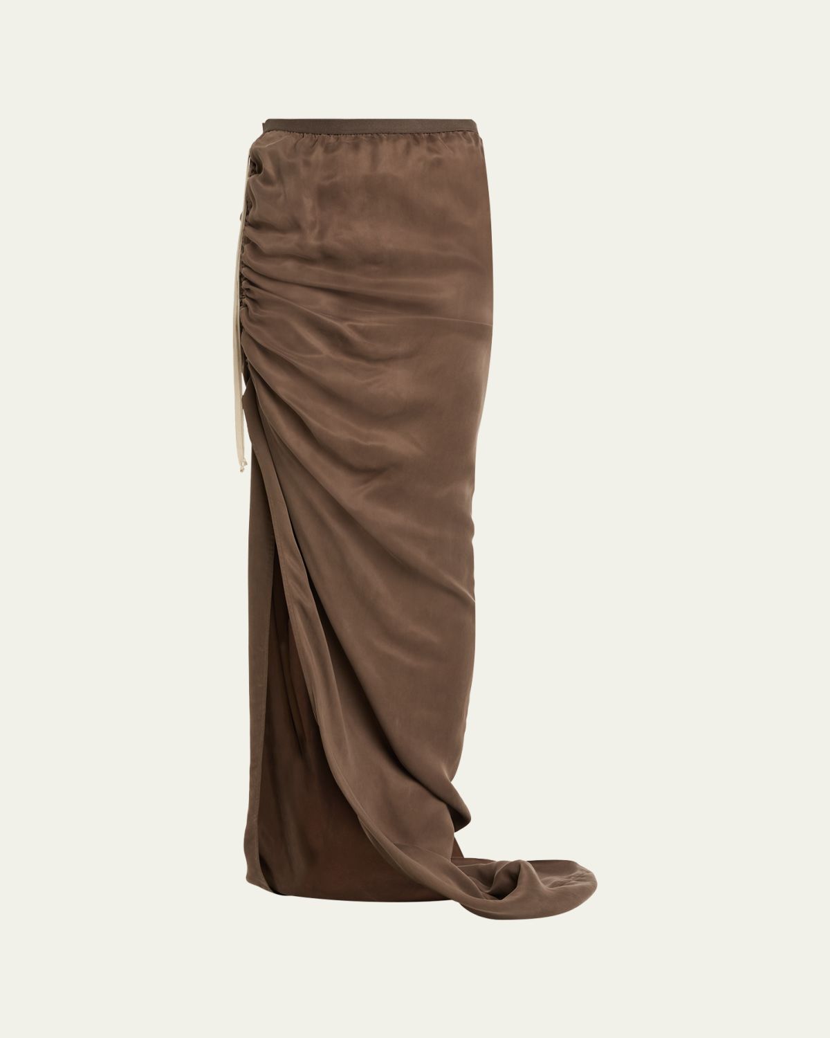 Rick Owens Velvet Maxi Skirt