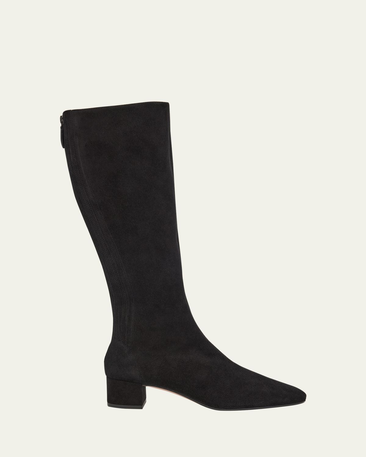 Aquazzura 35mm Saint Honor Suede Knee-High Boots