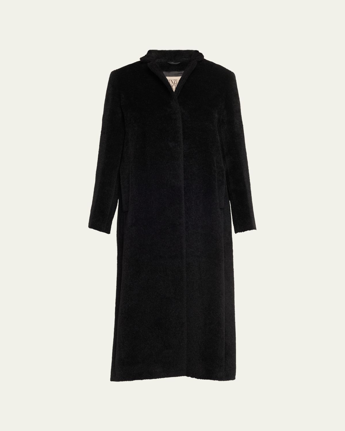 Cinzia Rocca Long Stand Collar Coat