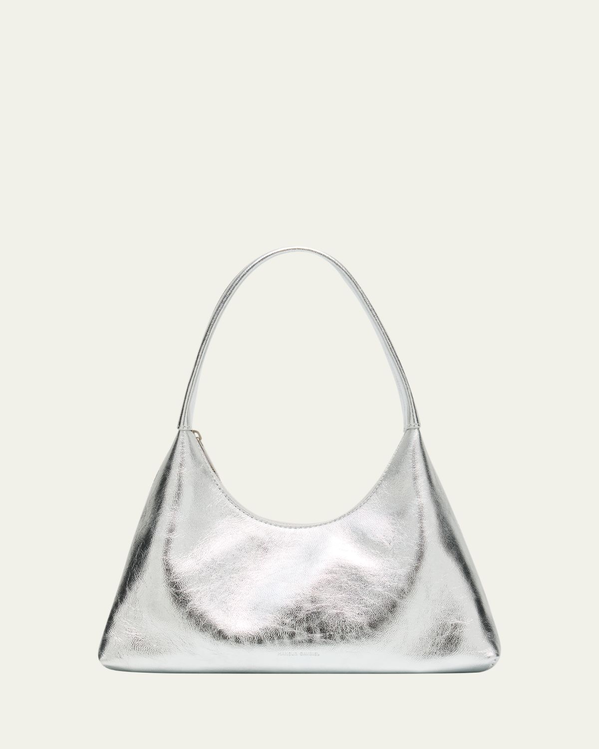 Mansur Gavriel Candy Mini Metallic Leather Hobo Bag