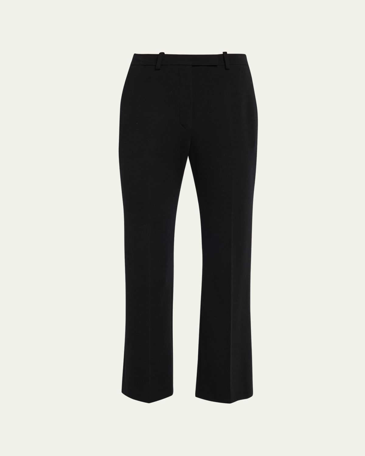 Loro Piana Darry Kickflare-Leg Crop Trousers
