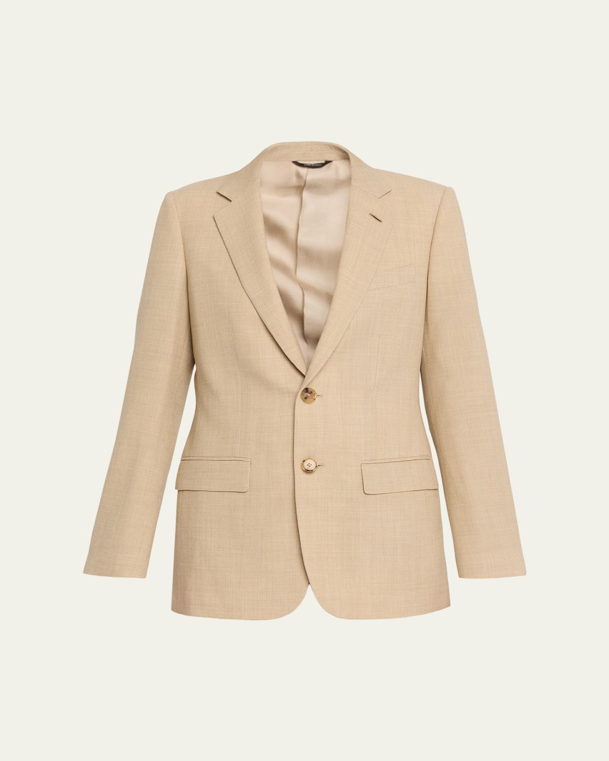 Loro Piana International Virgin Wool Single-Breasted Blazer