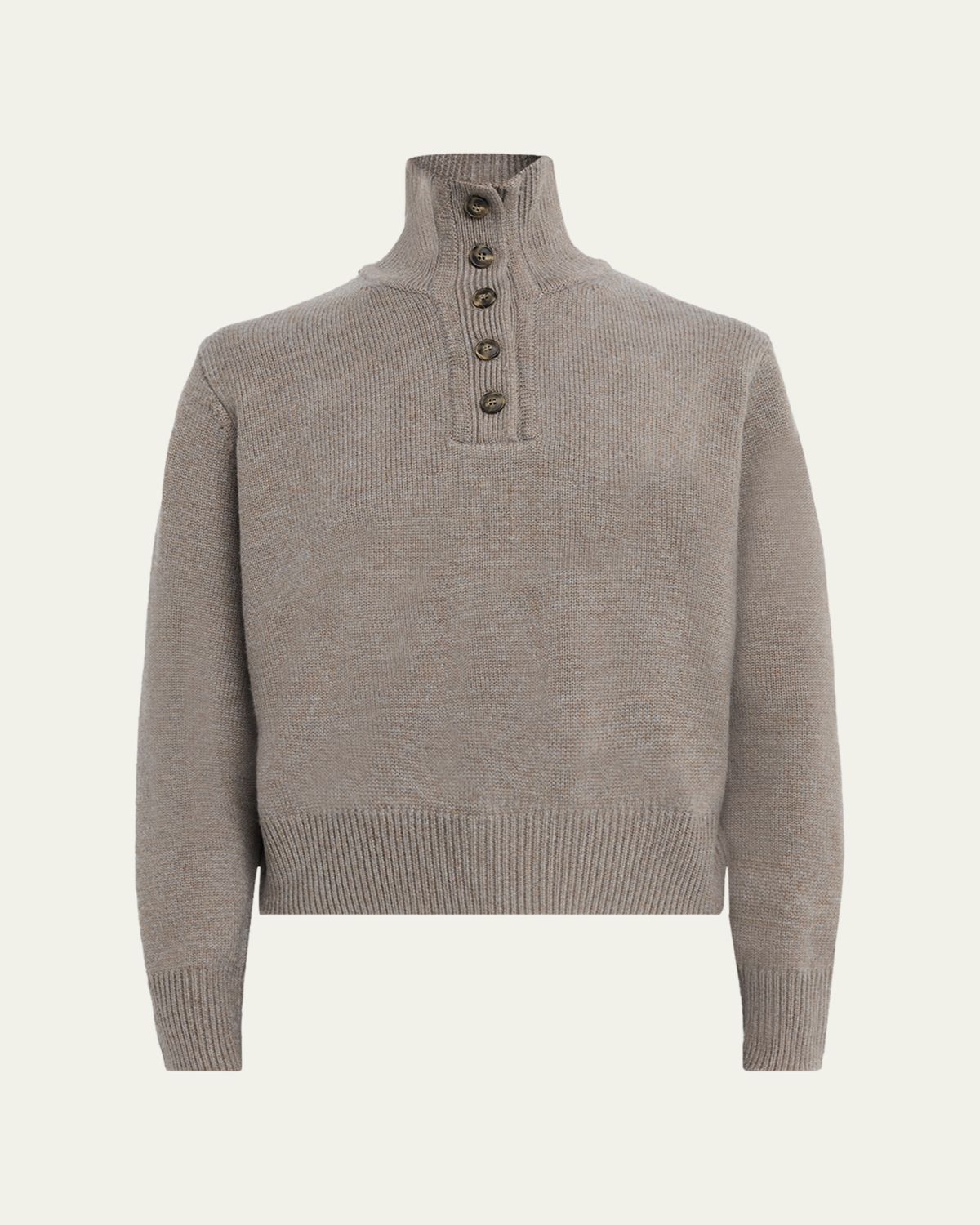Yves Salomon Wool Turtleneck Pullover
