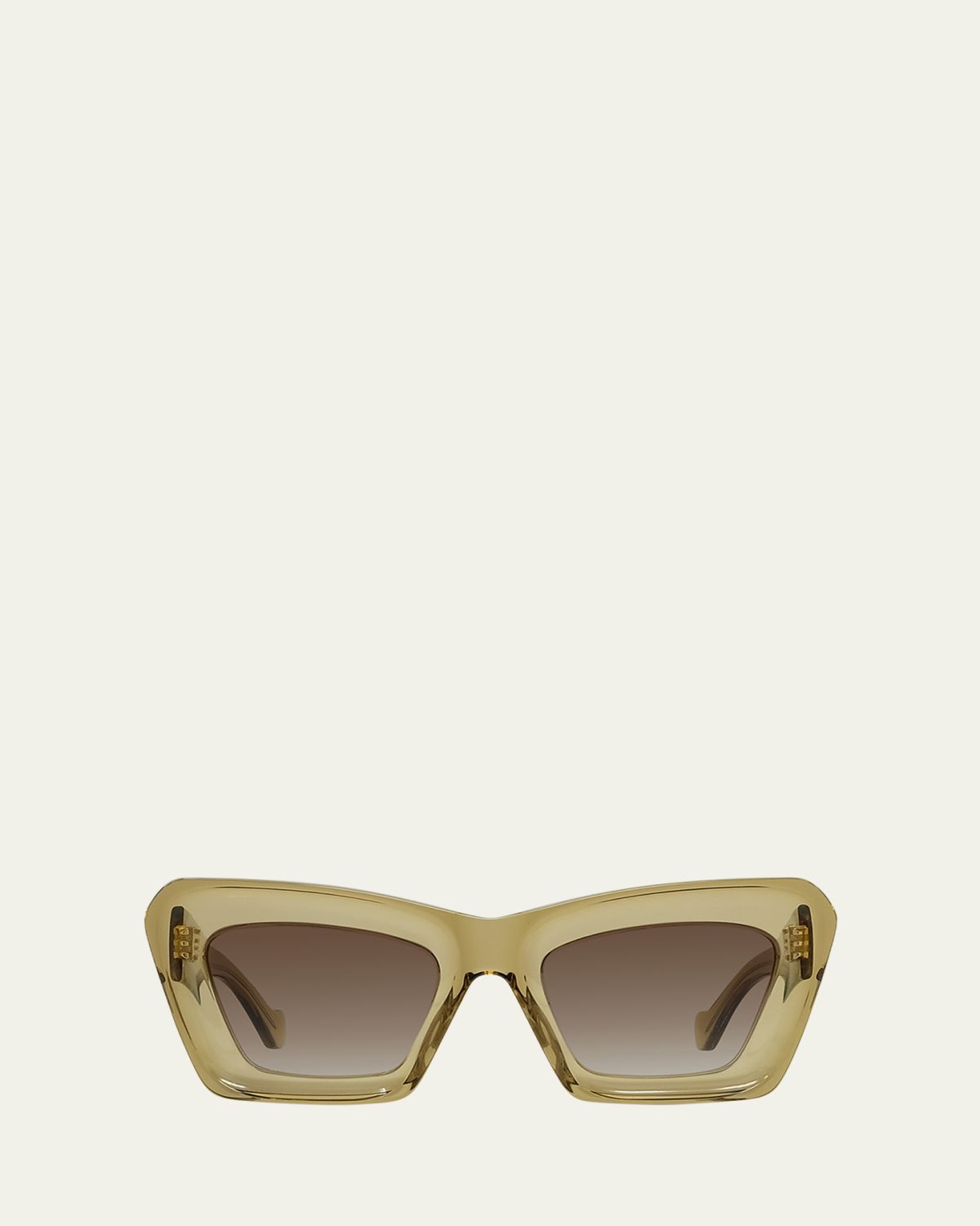 Loewe Anagram 52mm Butterfly Sunglasses