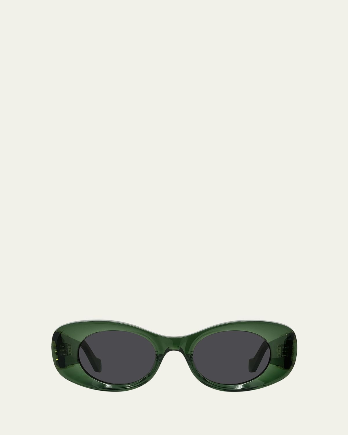 Loewe Anagram 49mm Oval Sunglasses