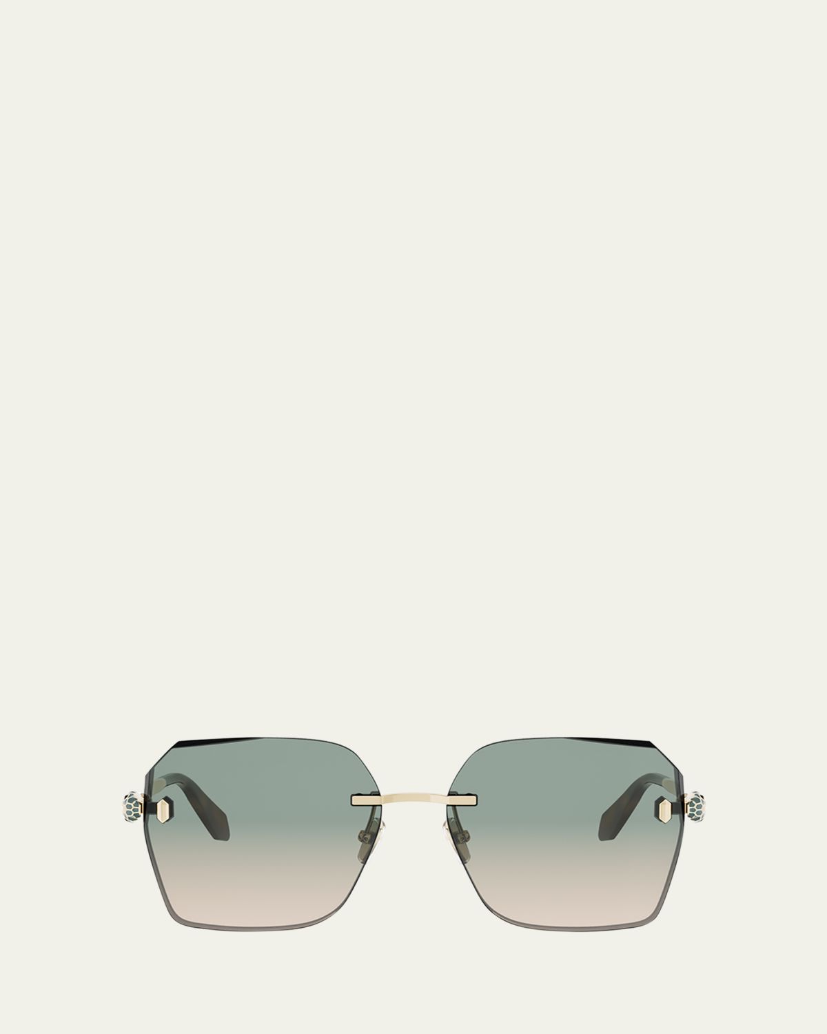 BVLGARI Serpenti Forever 58mm Square Sunglasses
