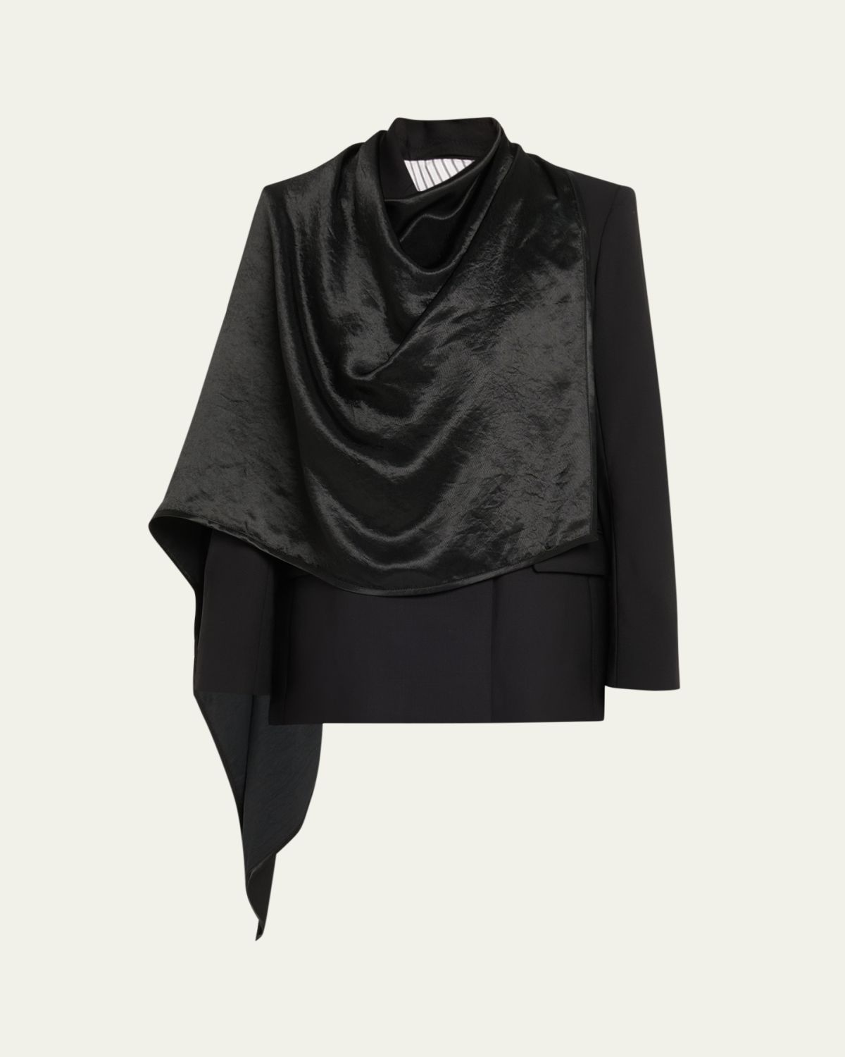 MARIA MCMANUS Double-Breasted Cloak Blazer