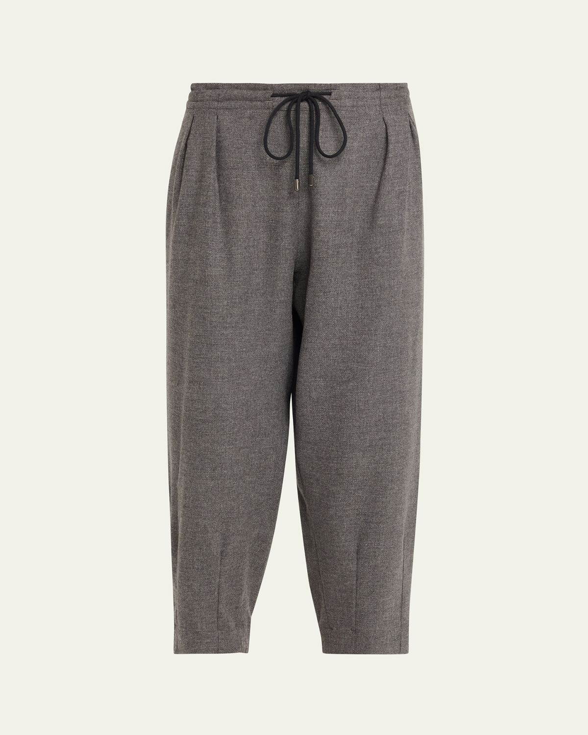 MARIA MCMANUS Barrel-Leg Drawstring Trousers