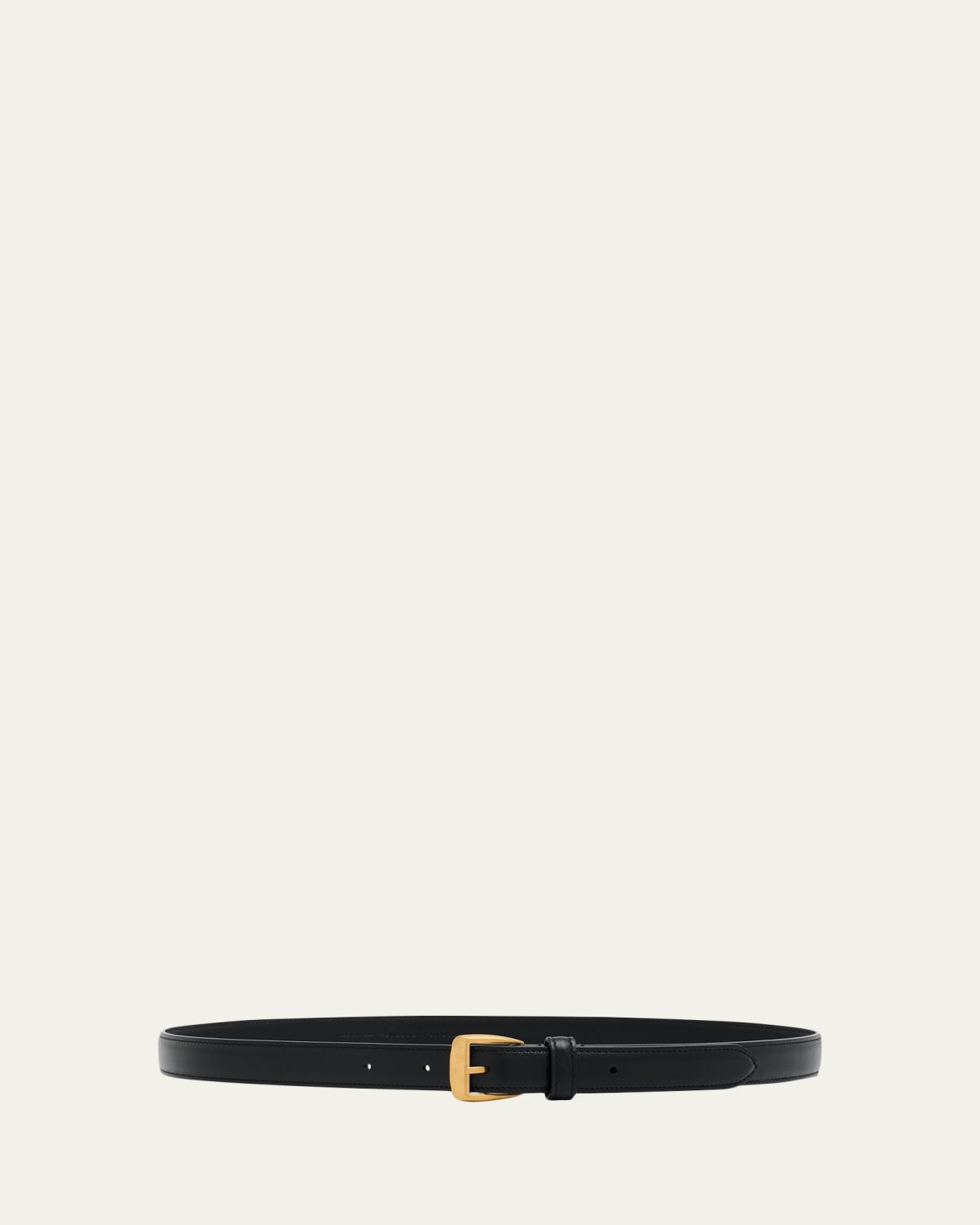 Saint Laurent Thin Leather Belt