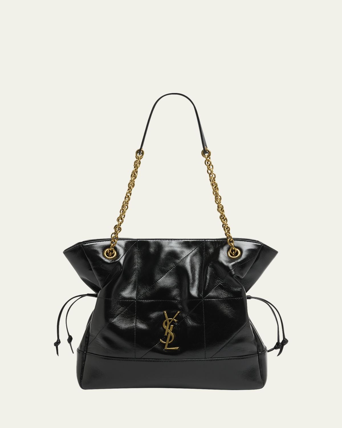 Saint Laurent Jamie 4.3 Small YSL Shopper Tote Bag in Leather