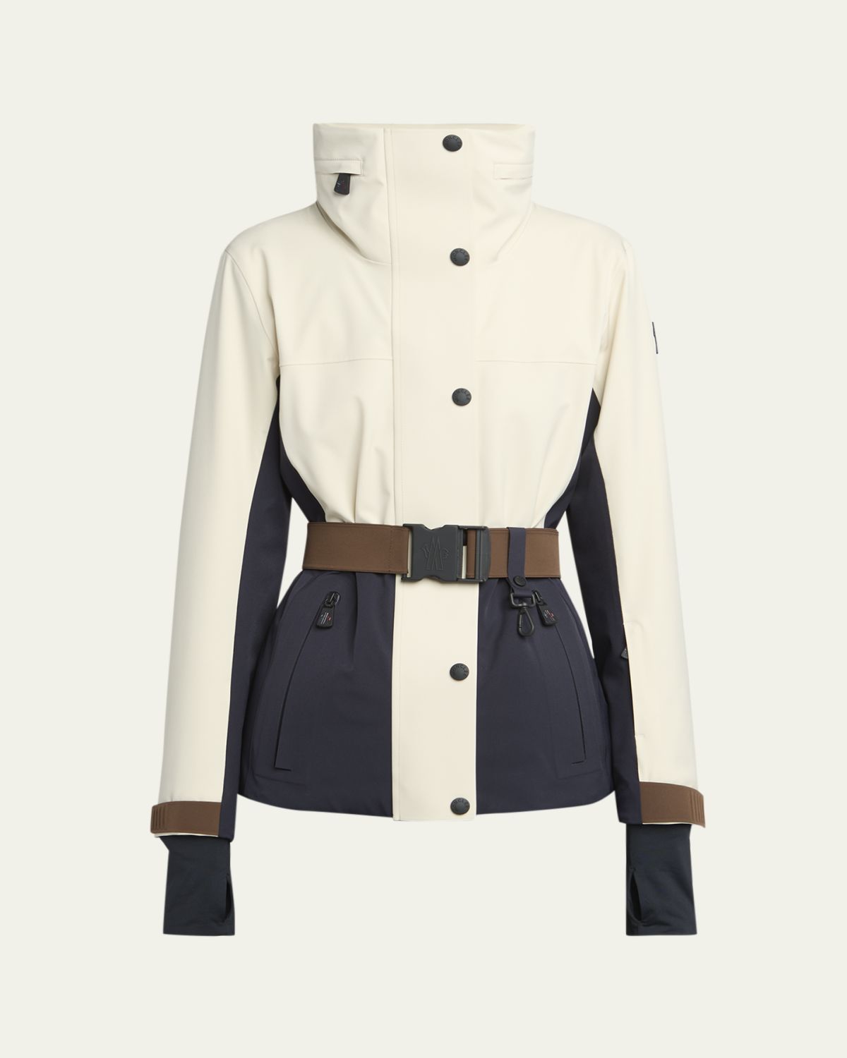 Moncler Grenoble Hainets Hooded Padded Ski Jacket