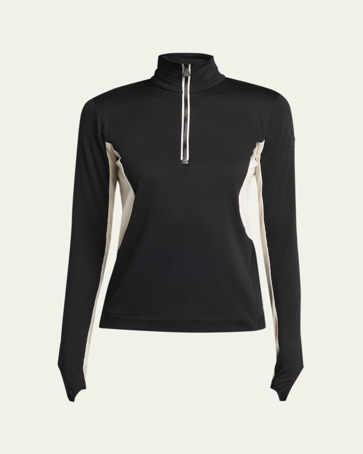 Moncler Grenoble Polartec Base Layer Zip Turtleneck