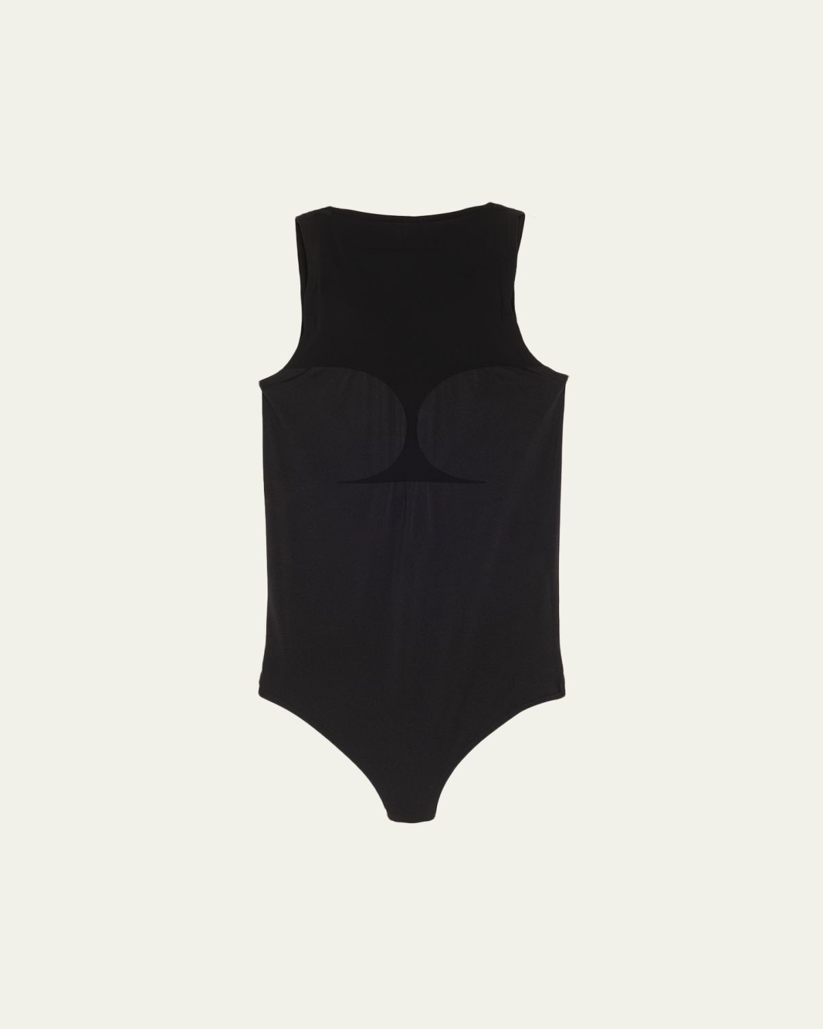 Wolford Corset-Effect Sleeveless Bodysuit with Sheer Panels