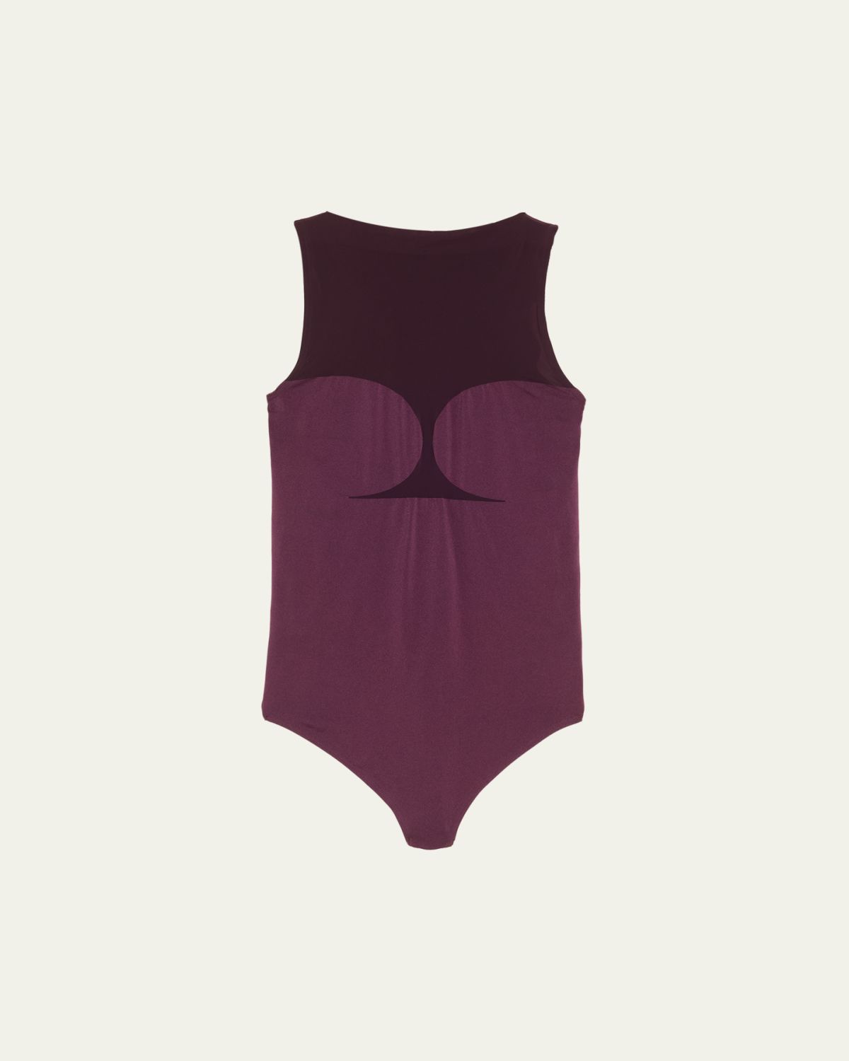 Wolford Corset-Effect Sleeveless Bodysuit with Sheer Panels