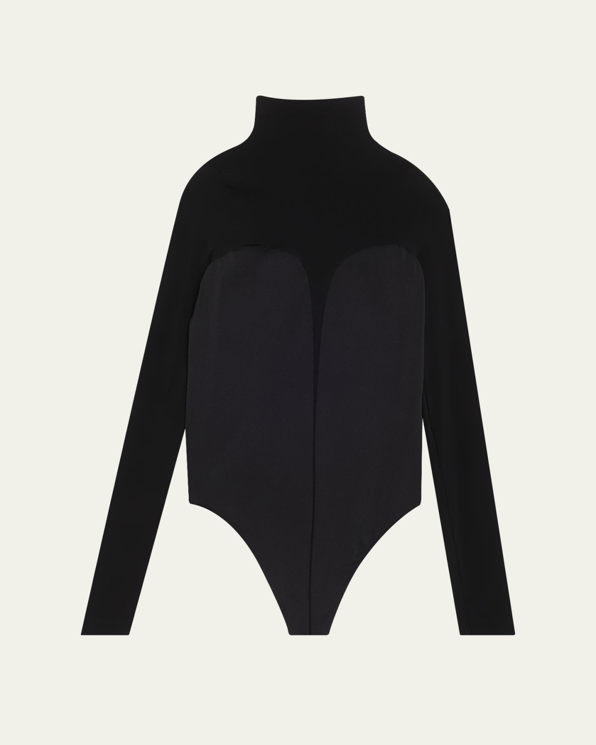Wolford Corset-Effect Long-Sleeve Bodysuit