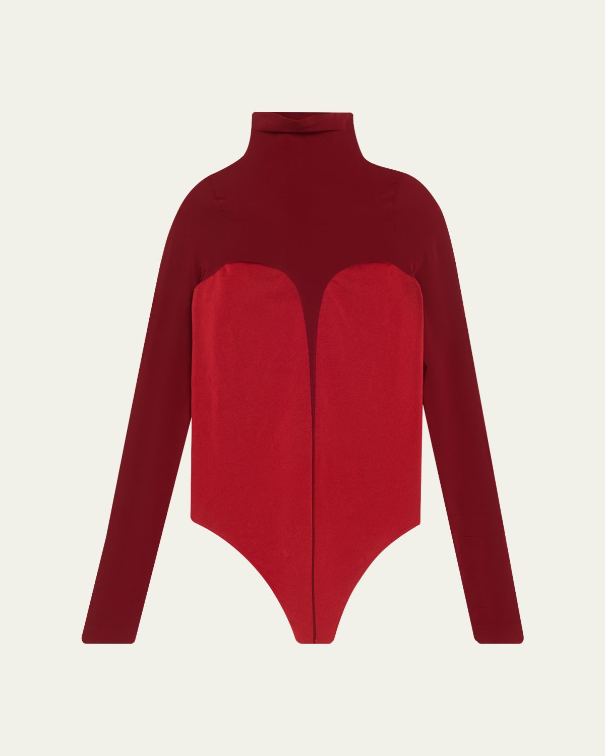 Wolford Corset-Effect Long-Sleeve Bodysuit
