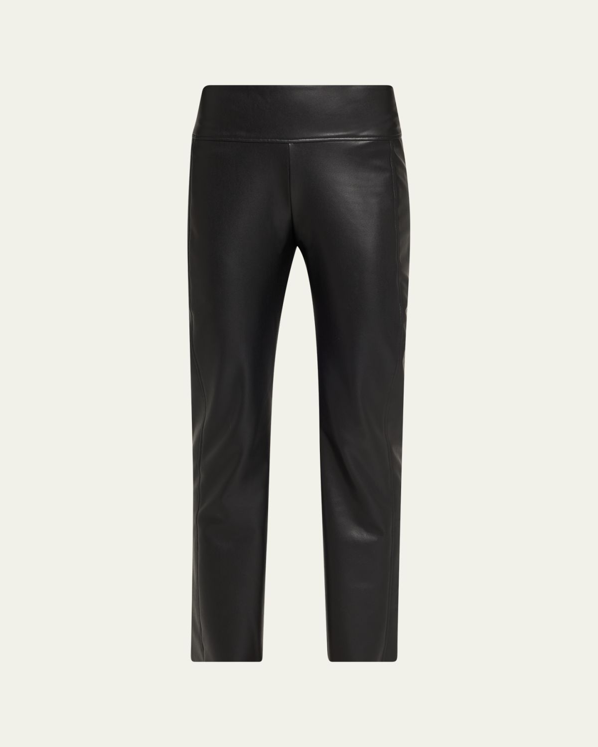 Wolford Edie Cropped Vegan Leather Forming Trousers