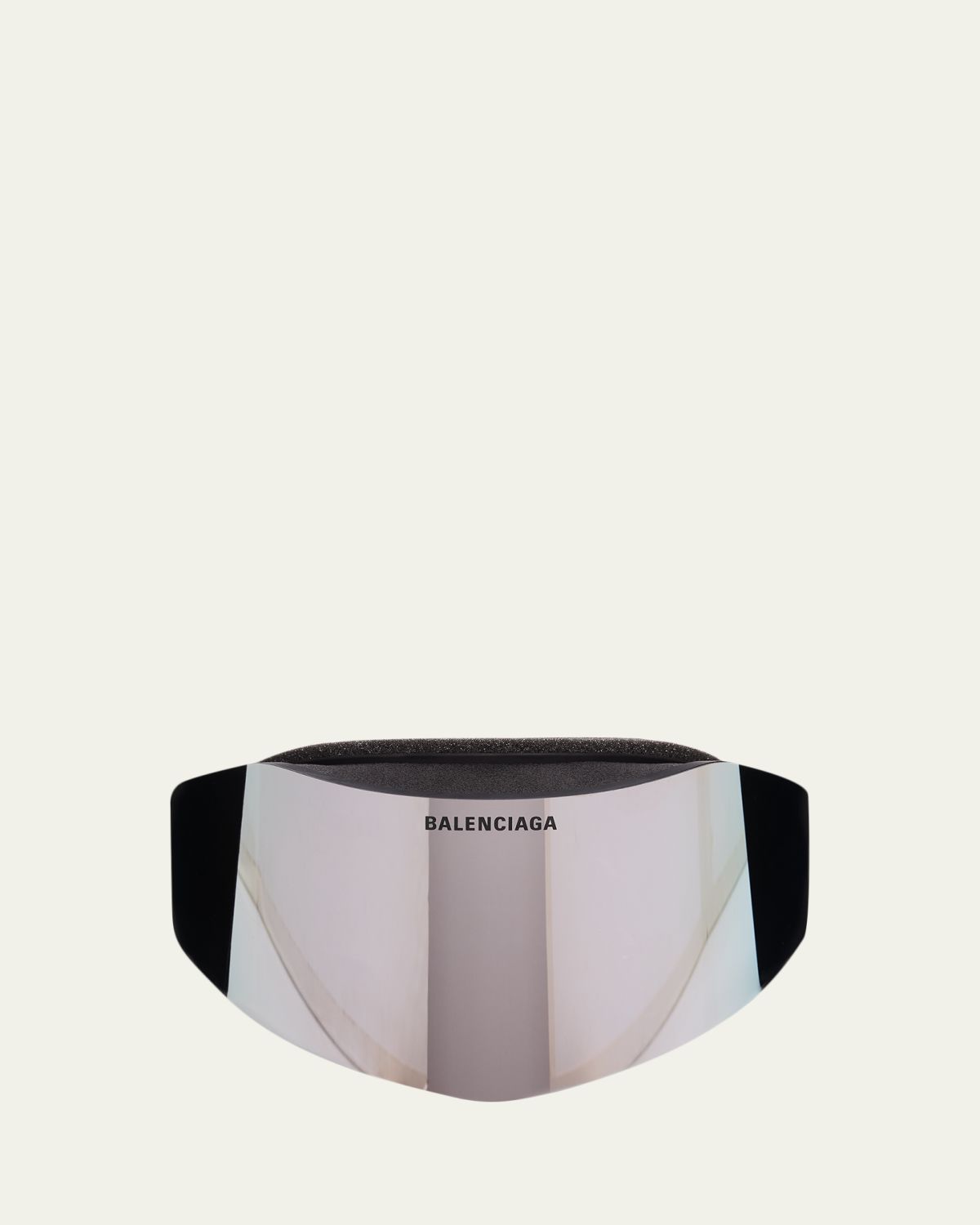 Balenciaga Men's Ski Mask 99mm Plastic & Injected Nylon Goggles