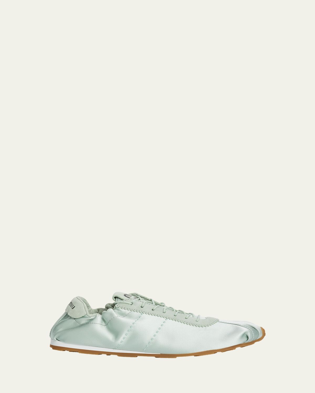 Miu Miu Satin Retro Runner Sneakers | Thumbnail 8