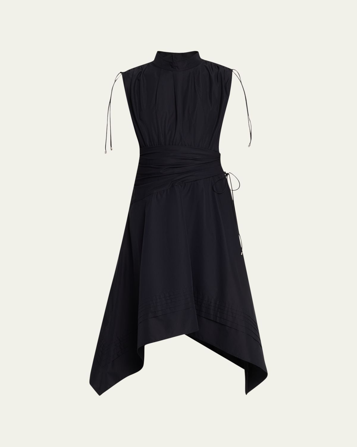 3.1 Phillip Lim Ruched Sleeveless Midi Dress