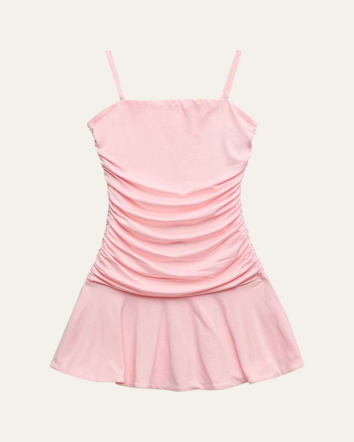 KatieJ NYC Girl's Ruched A-Line ini Dress, Size S-XL