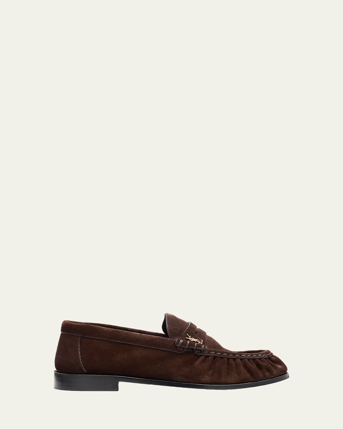 Saint Laurent Le Suede YSL Penny Loafers