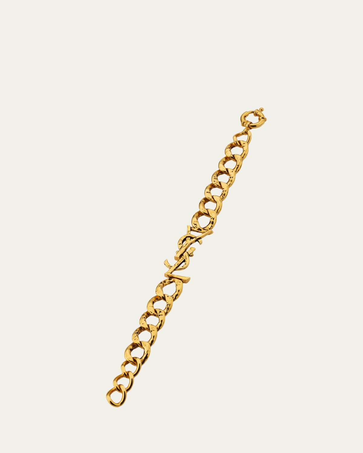 Saint Laurent YSL Curb Link Bracelet