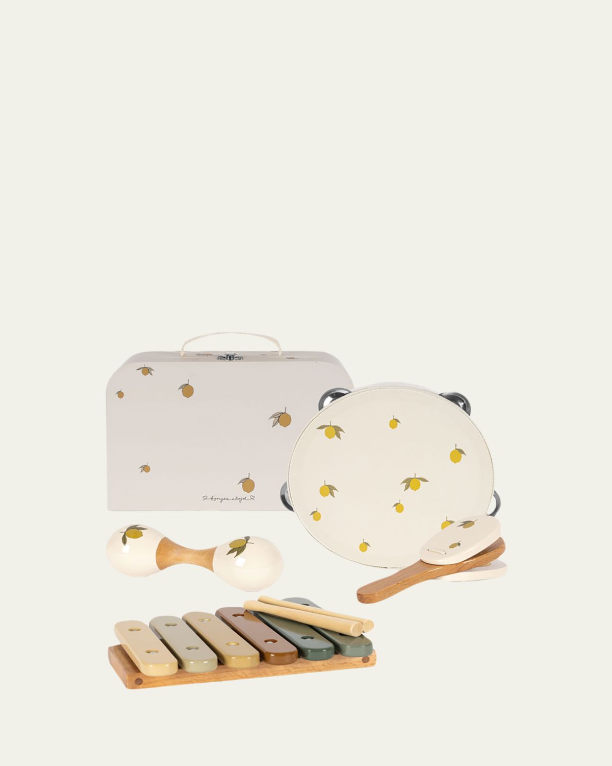 Konges Slojd Kid's Lemon 6-Piece Music Set